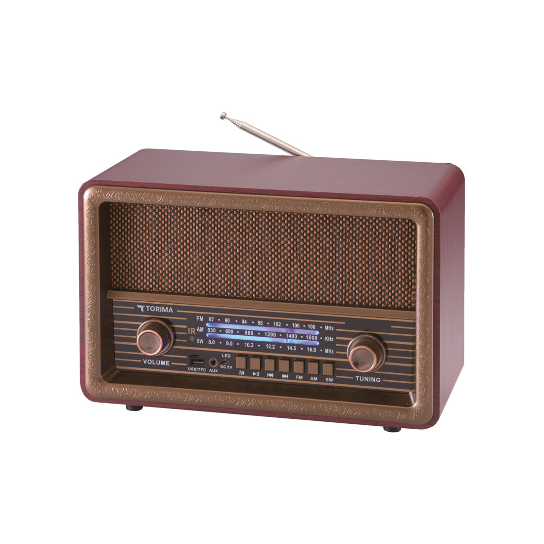TORİMA D56 BROWN WIRELESS SPEAKER