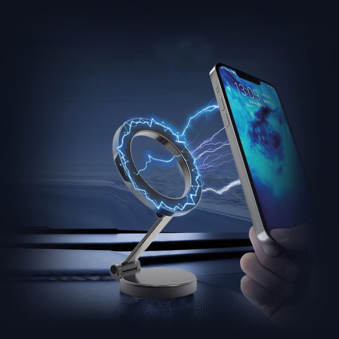 TORİMA JX-037 MAGNETIC PHONE HOLDER BLACK