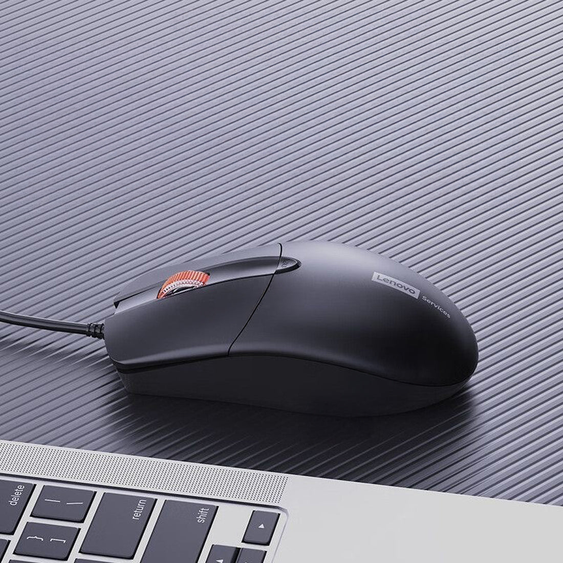 ماوس لاسلكي أسود من لينوفو M280S