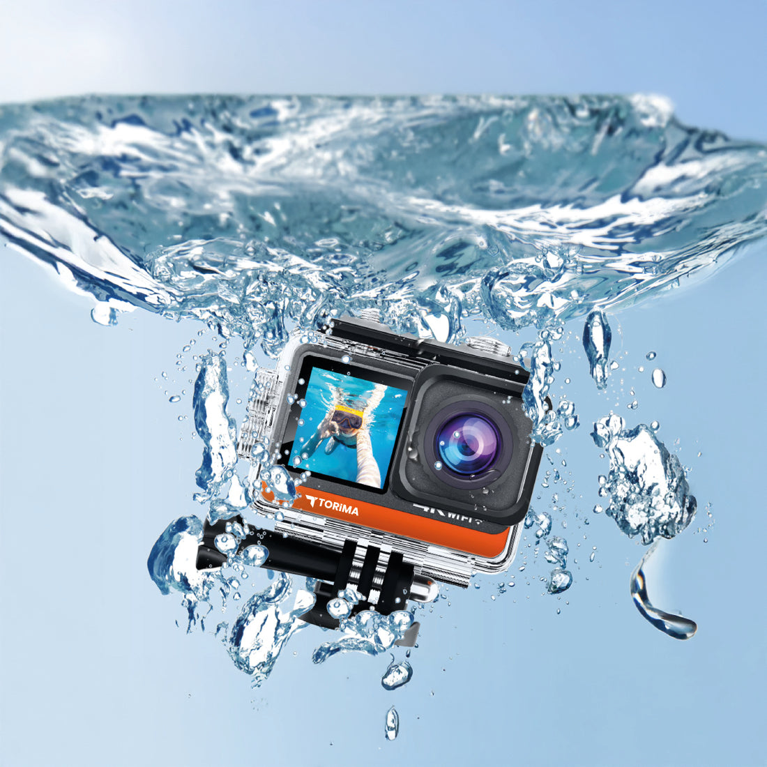 TORİMA 4K ACTION CAMERA AC-03 BLACK