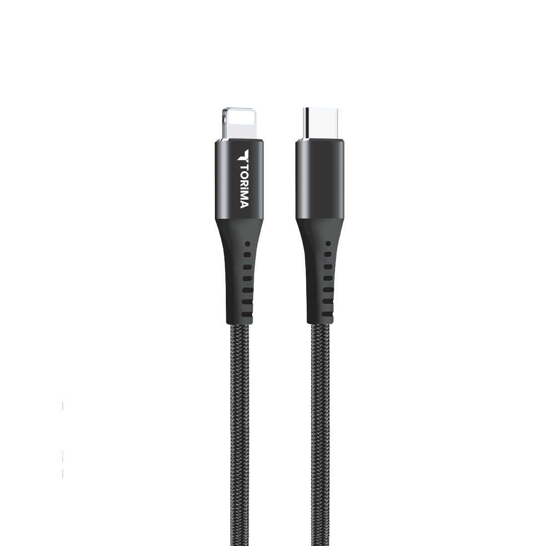 TORİMA AP210 TYPE-C - LIGHTNING KABLO SİYAH