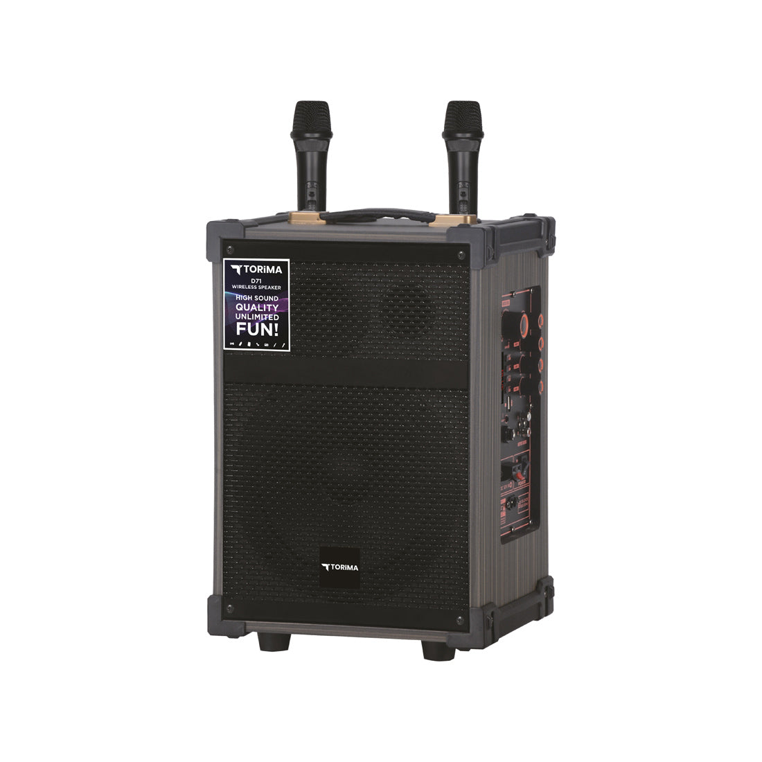 TORİMA D71 BLACK WIRELESS SPEAKER