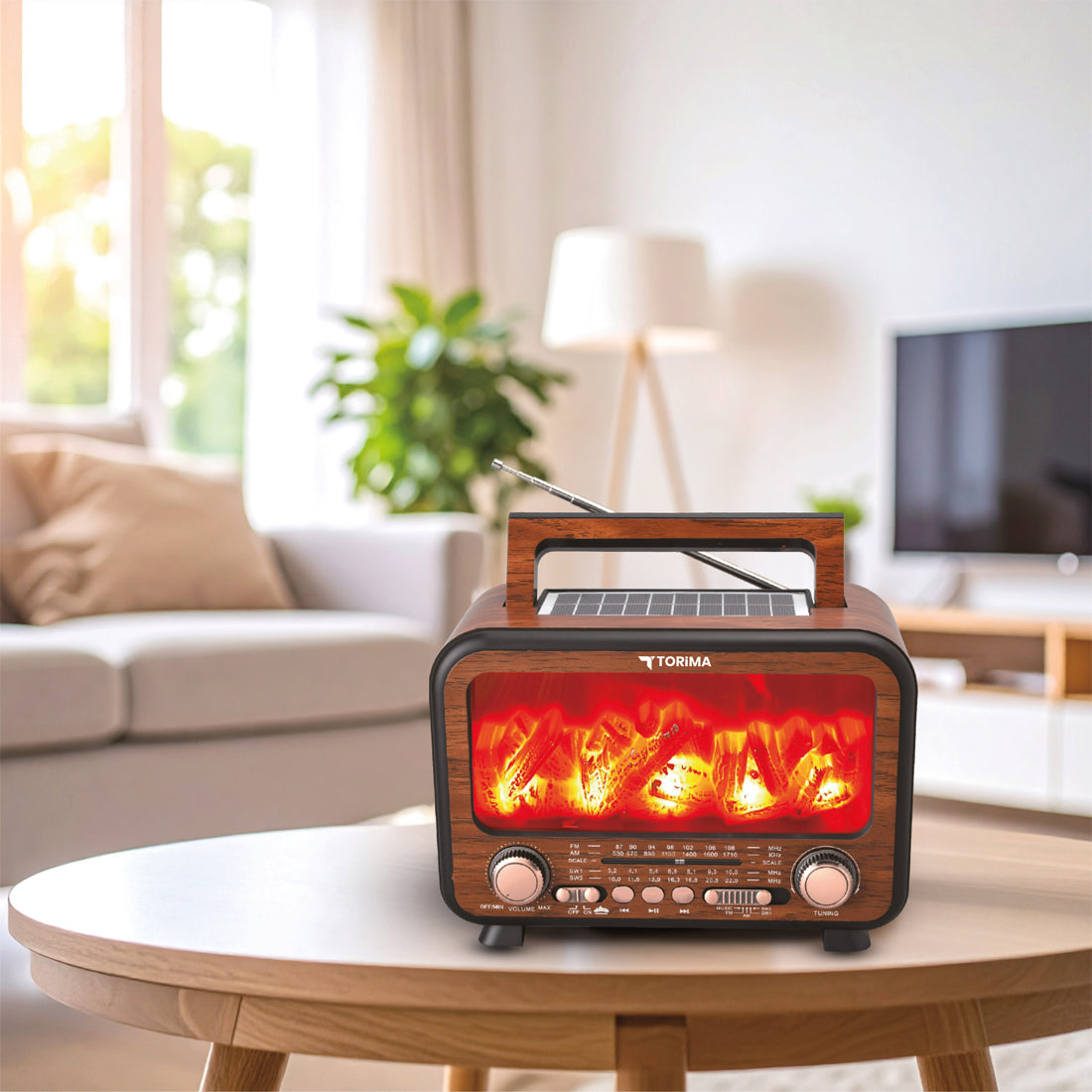 TORİMA D72 LIGHT WOOD WIRELESS SPEAKER