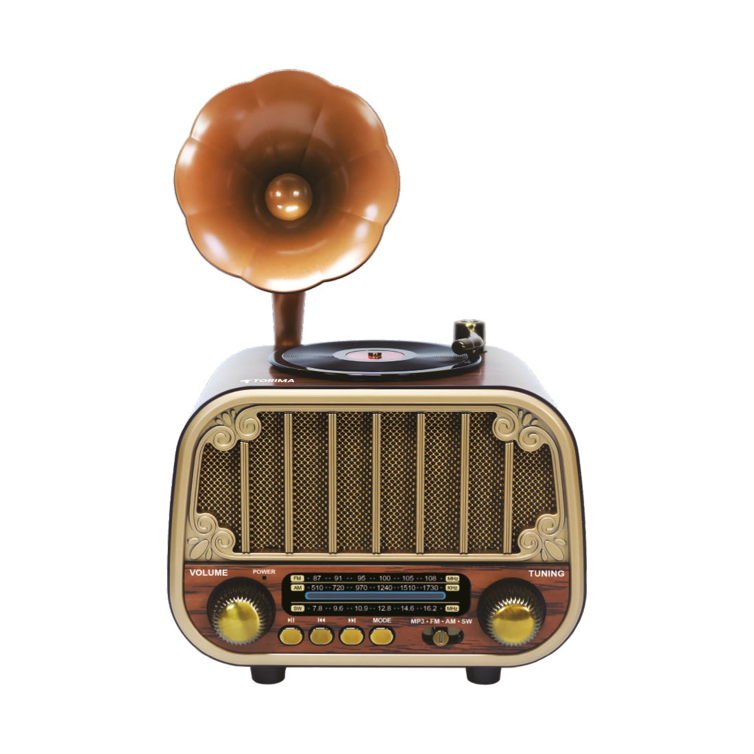 TORİMA D76 LIGHT WOOD WIRELESS SPEAKER