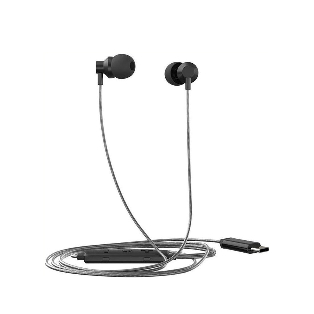 HP DHH-1127 BLACK WIRED EARPHONE