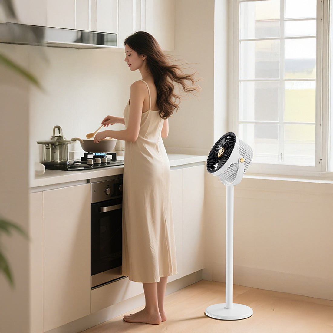 TORİMA F-39 WHITE+BLACK MINI FAN