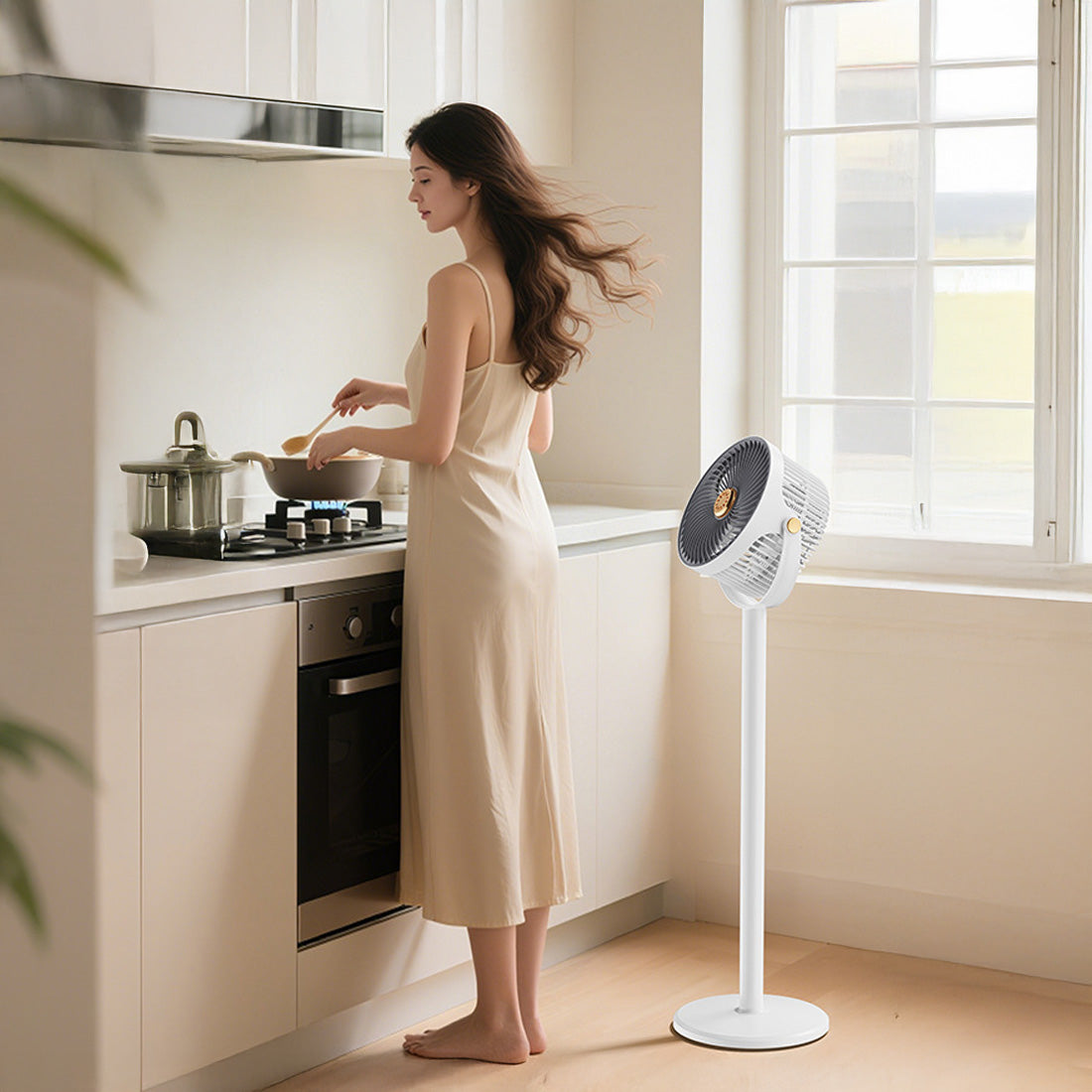TORİMA F-39 WHITE+GRAY MINI FAN
