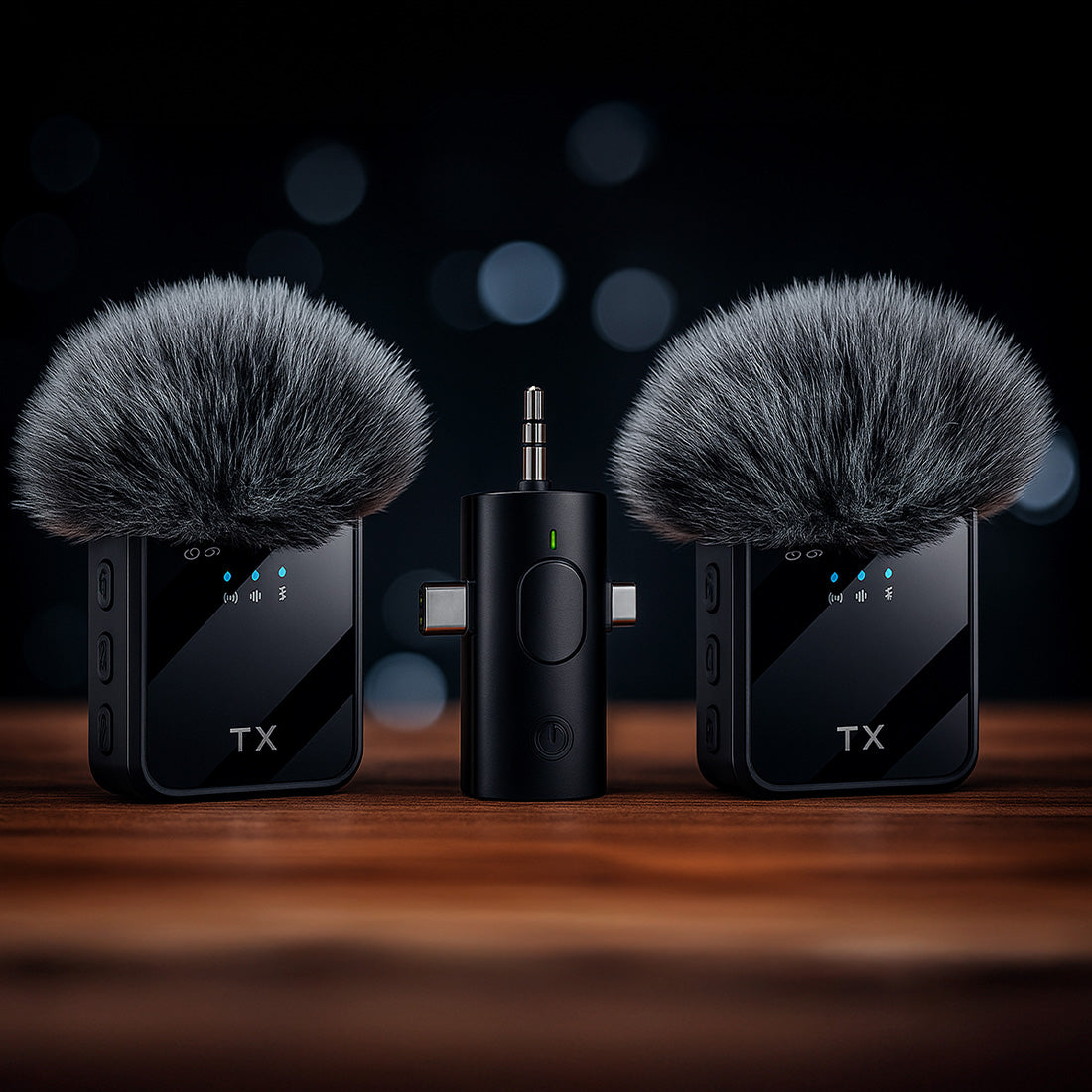 TORİMA F11-2 BLACK WIRELESS MICROPHONE