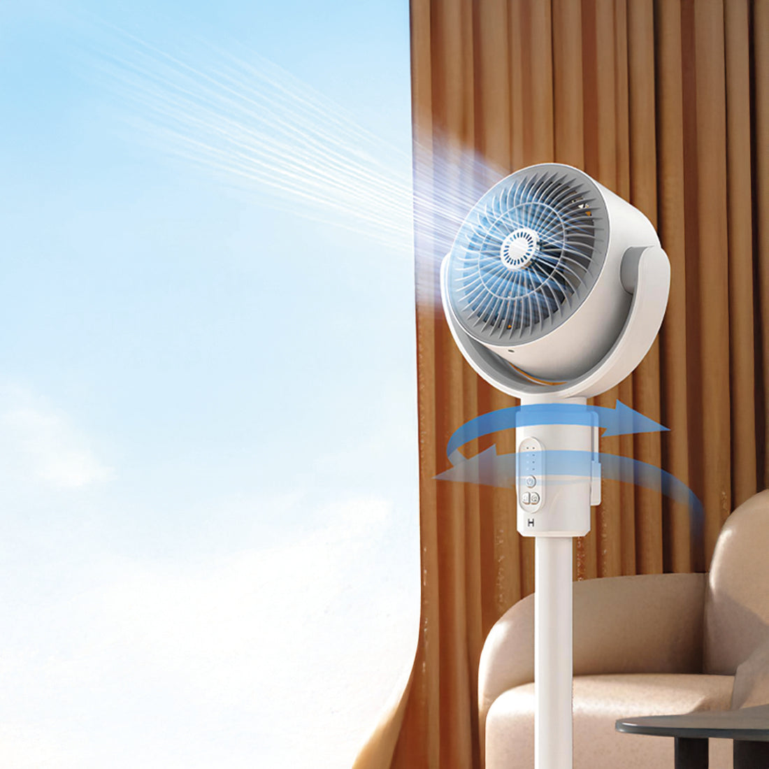 TORİMA F1 AIR FAN WHITE