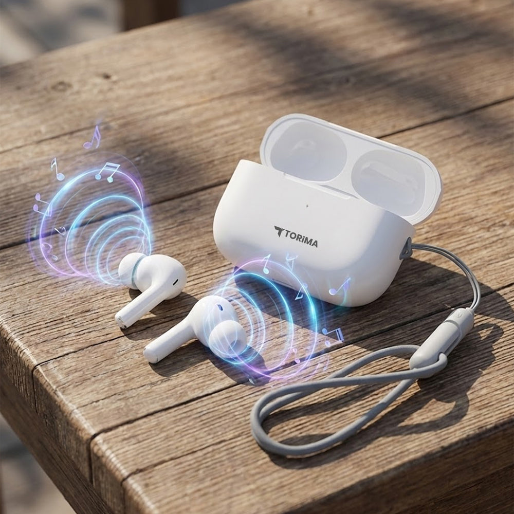 TORİMA G01 WHITE WIRELESS EARPHONE
