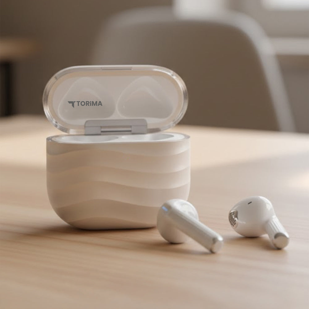TORİMA G04 BEIGE WIRELESS EARPHONE