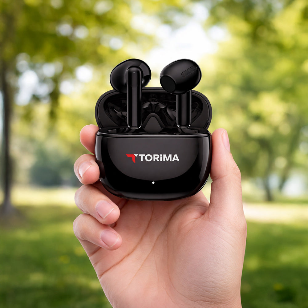 TORİMA G90 BLACK WIRELESS EARPHONE