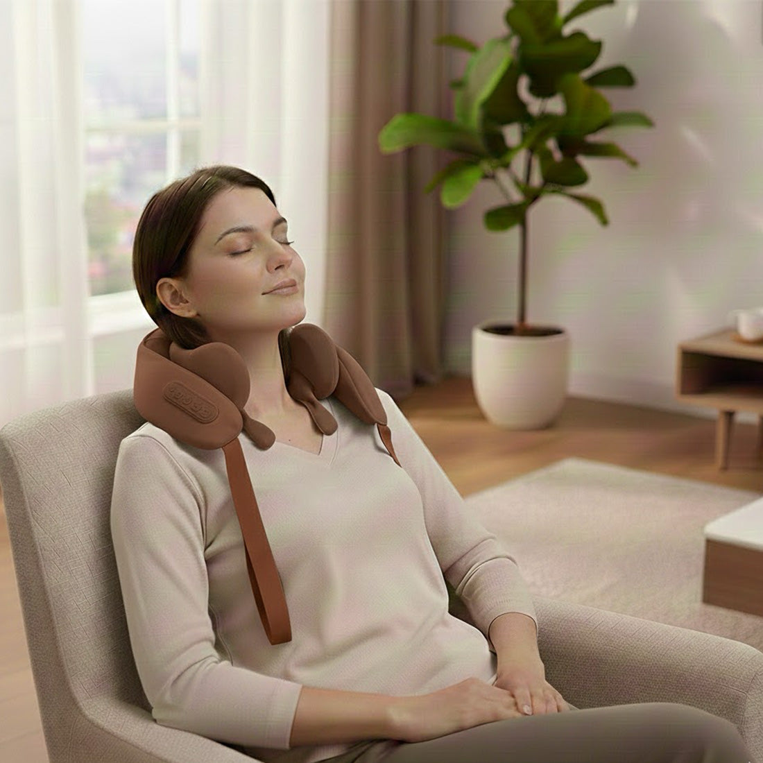 LENOVO H1 BROWN SMART MASSAGE SHAW