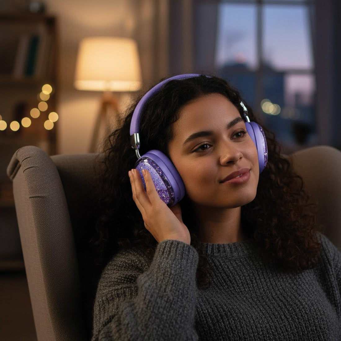 TORİMA HD-80 PURPLE WIRELESS HEADPHONE