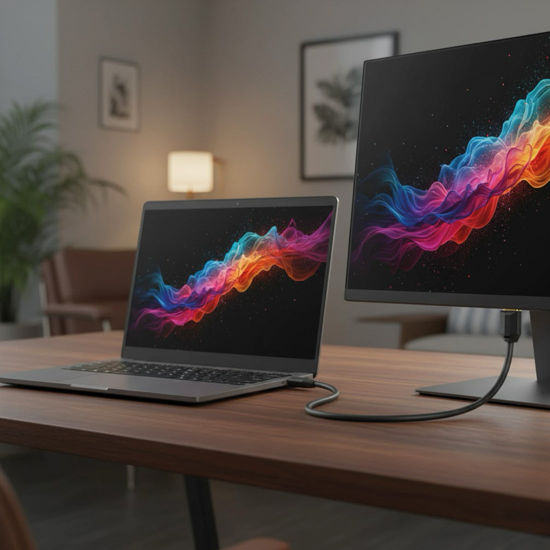 HP DHC-HD01-01M BLACK HDMI 2.0 4K CABLE