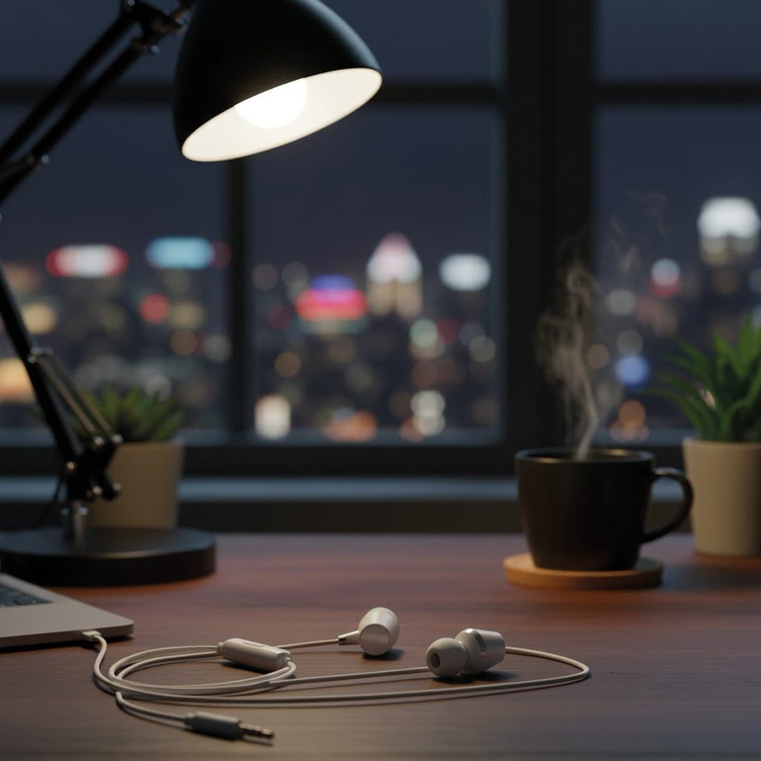 HP DHE-7000 WT WHITE WIRED EARPHONE