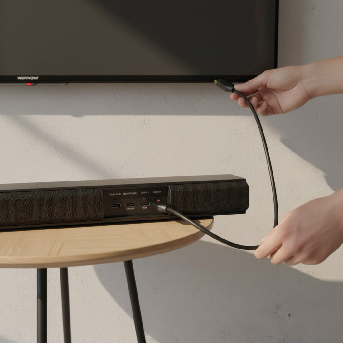 كابل اتش بي DHC-HD01-02M أسود HDMI 2.0 بدقة 4K