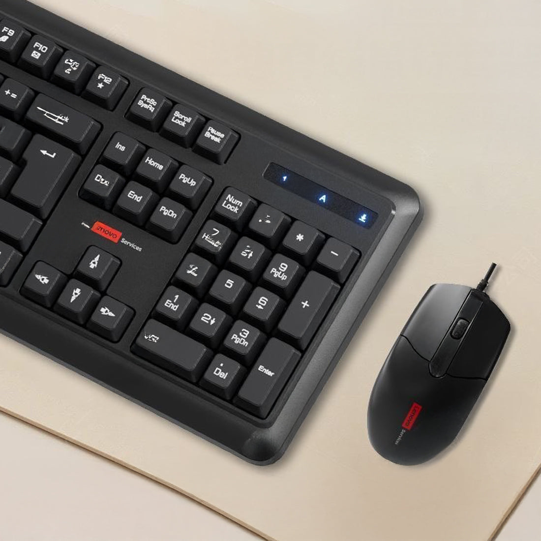 LENOVO KM290 BK BLACK KEYBOARD MOUSE SET