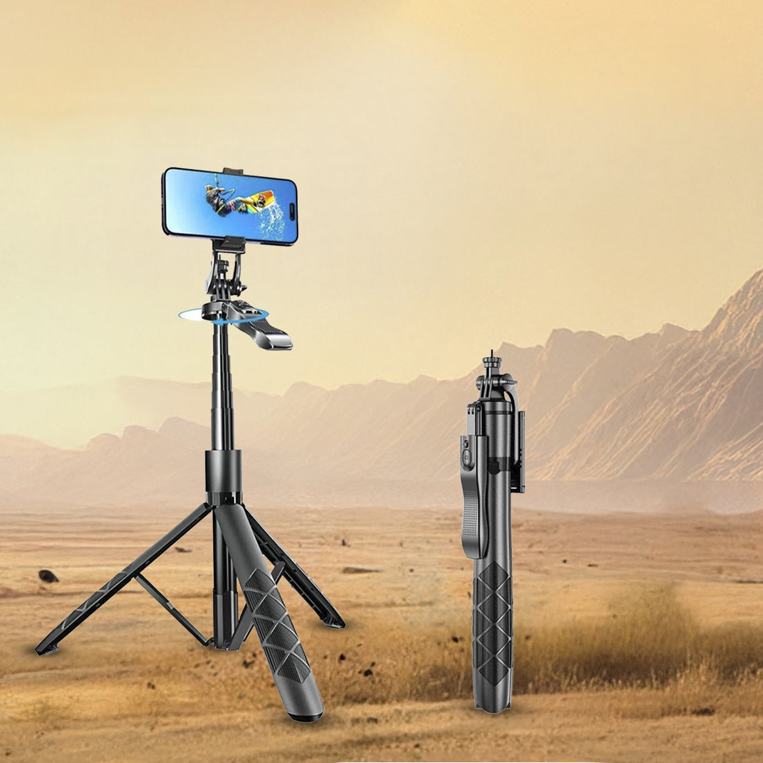 TORİMA L16 BLACK SELFIE STICK TRIPOD