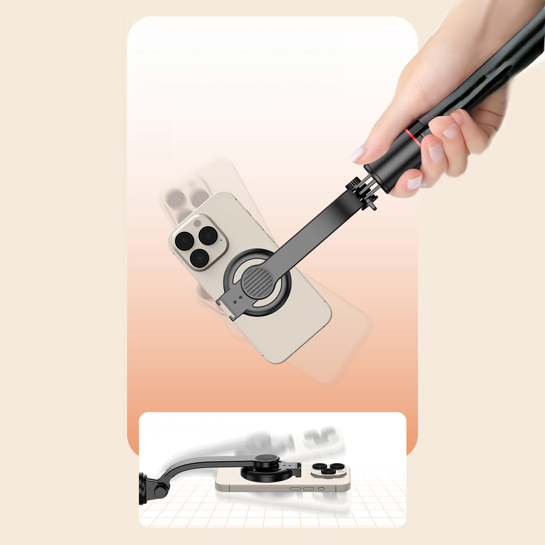 TORİMA SELFİE STİCK INTEGRATED TRIPOD L20 BLACK