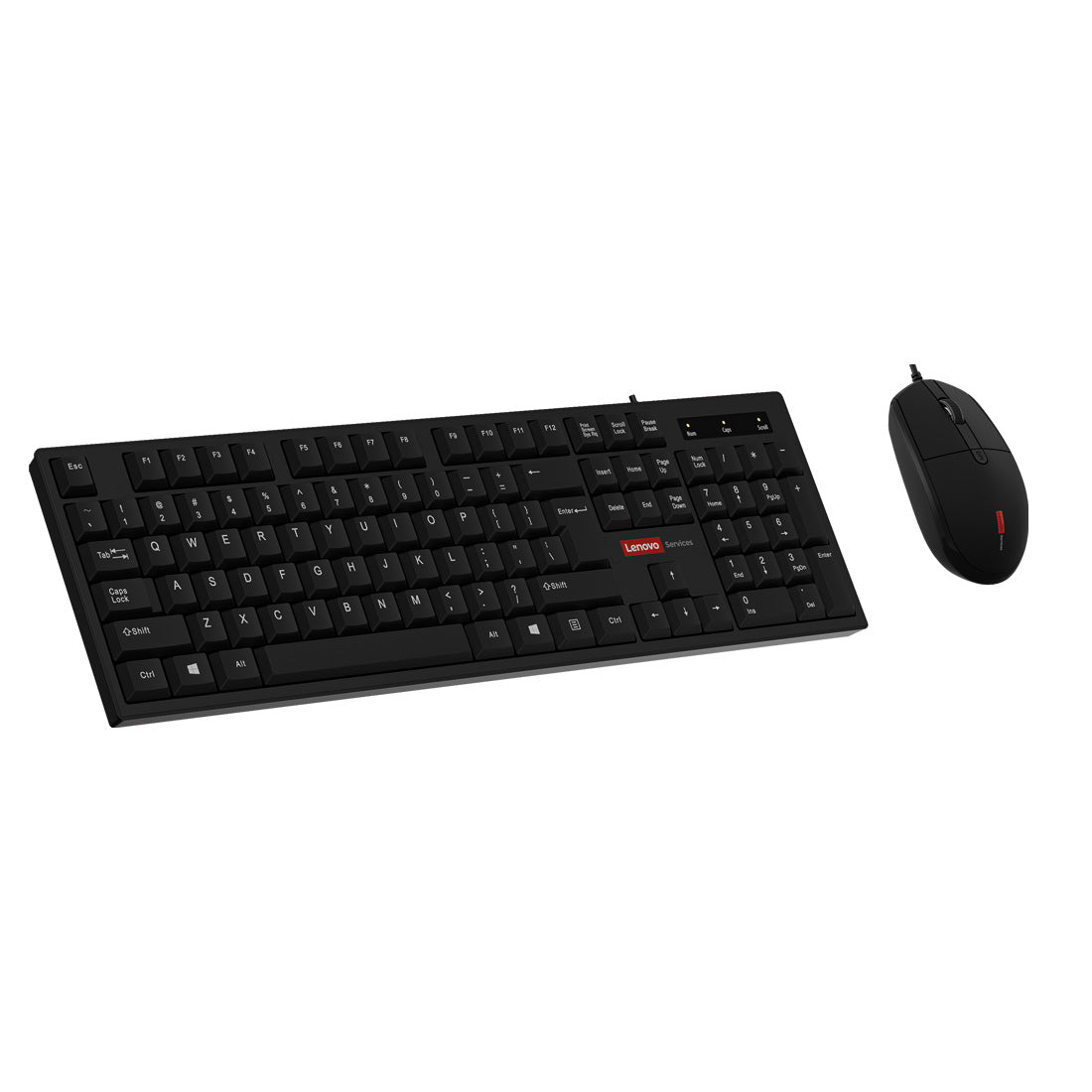 LENOVO KM280 BK BLACK KEYBOARD MOUSE SET