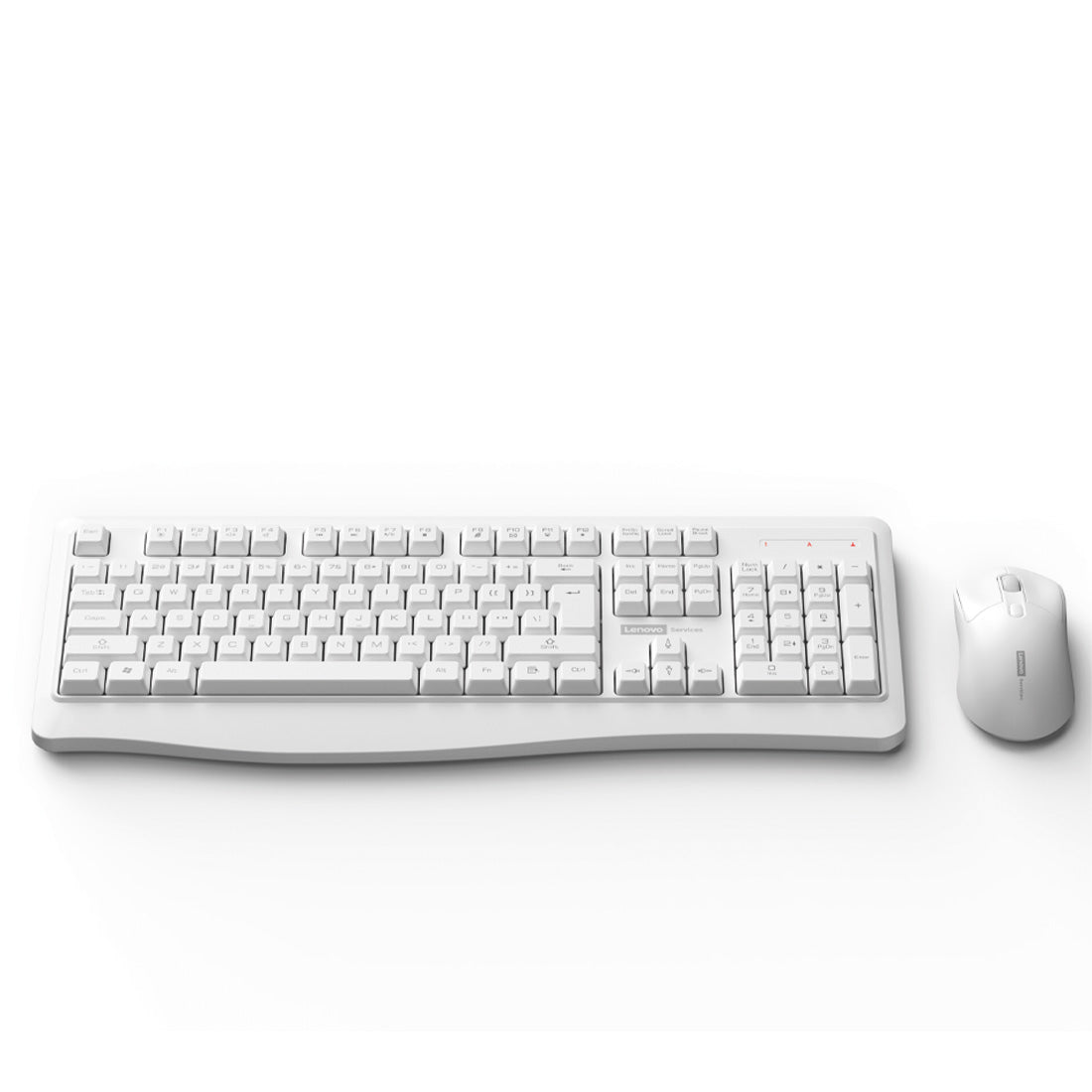 LENOVO KN230 WT WHITE KEYBOARD MOUSE SET