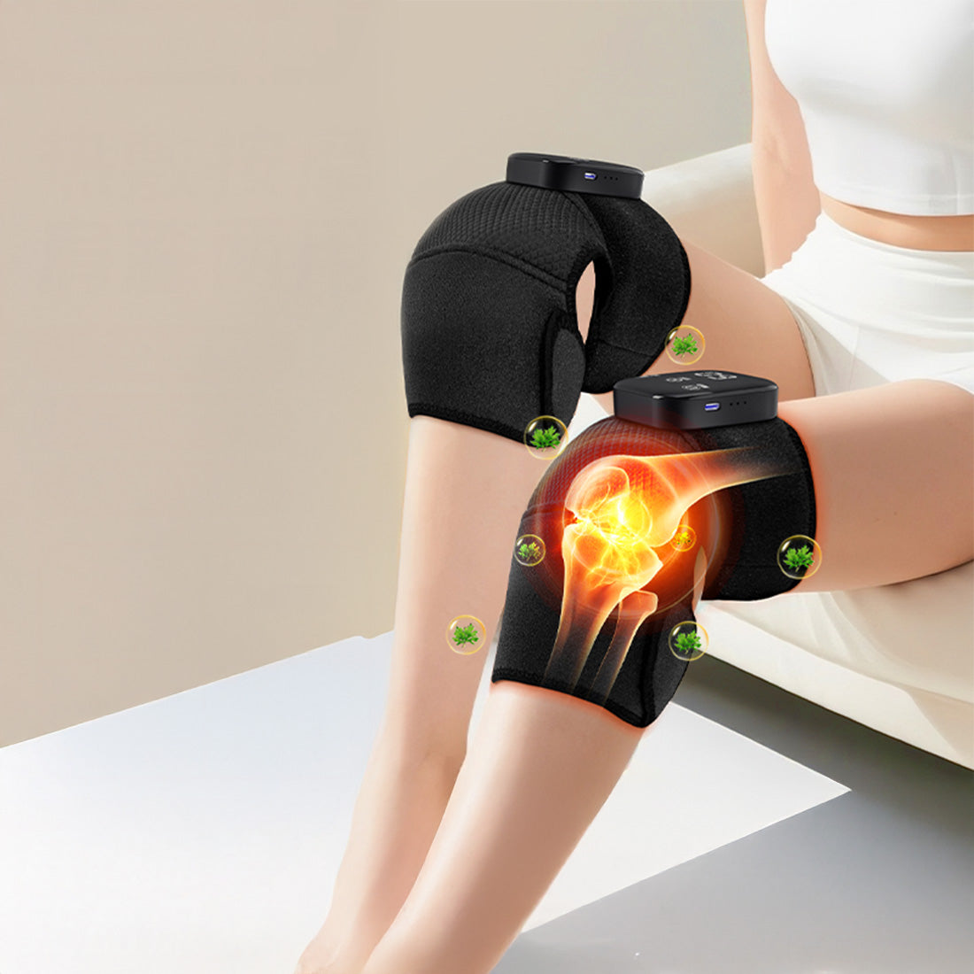 LENOVO N1 GRAY SMART KNEE SUPPORT