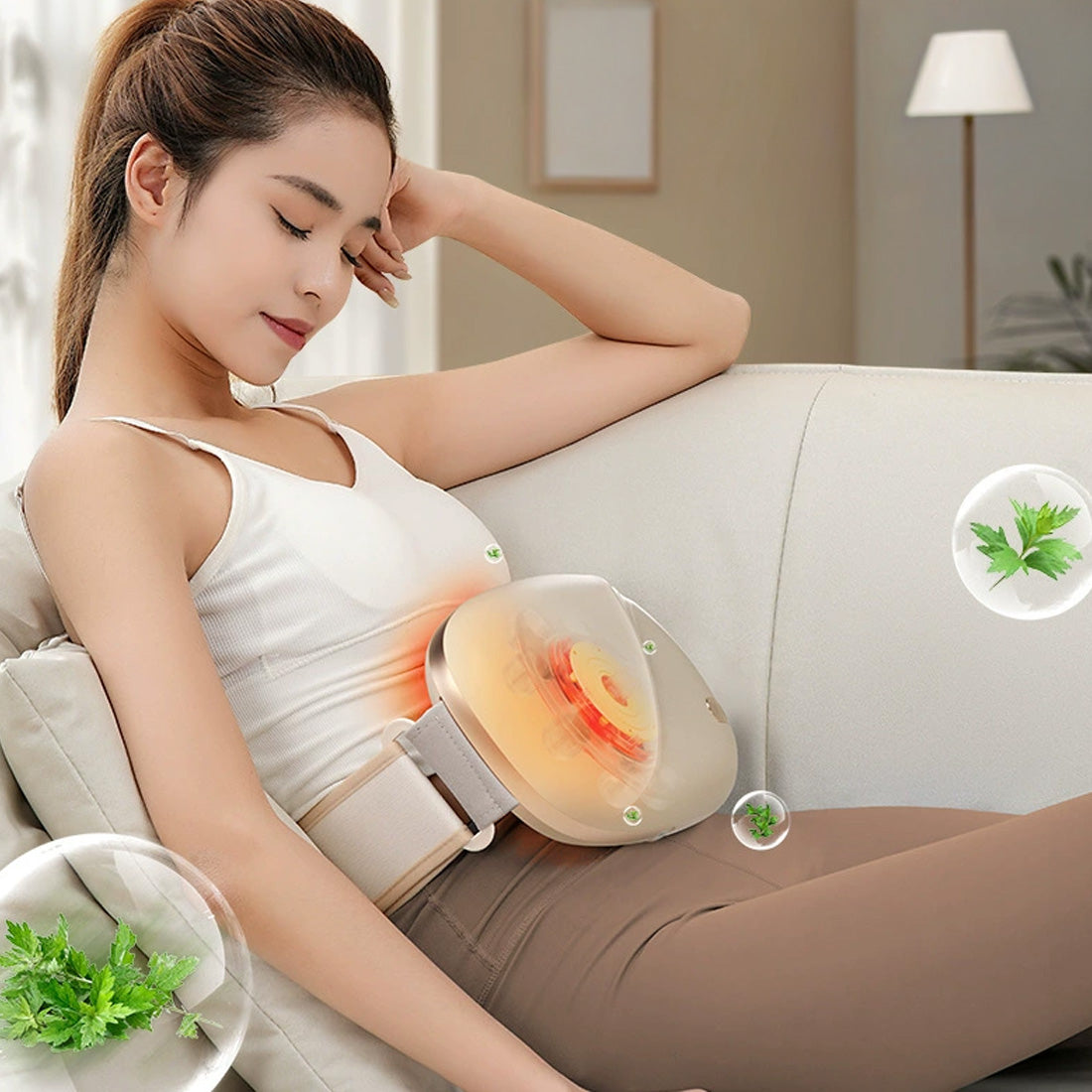 LENOVO SMART H1 BEIGE ABDOMINAL MASSAGE INSTRUMEN