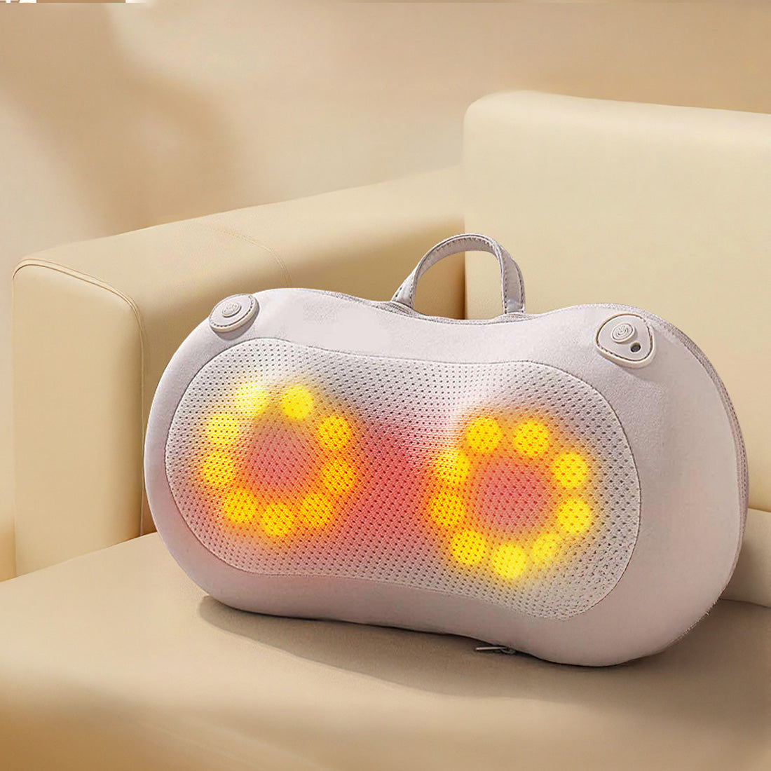 LENOWO N3 MINI BEIGE INTELLIGENT MASSAGE CUSHION