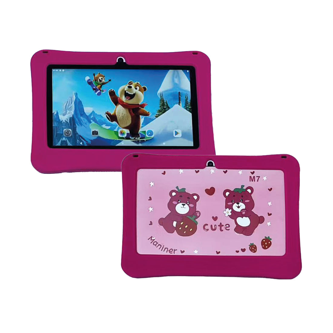 MANİNER M7 ROSE RED KIDS TABLET