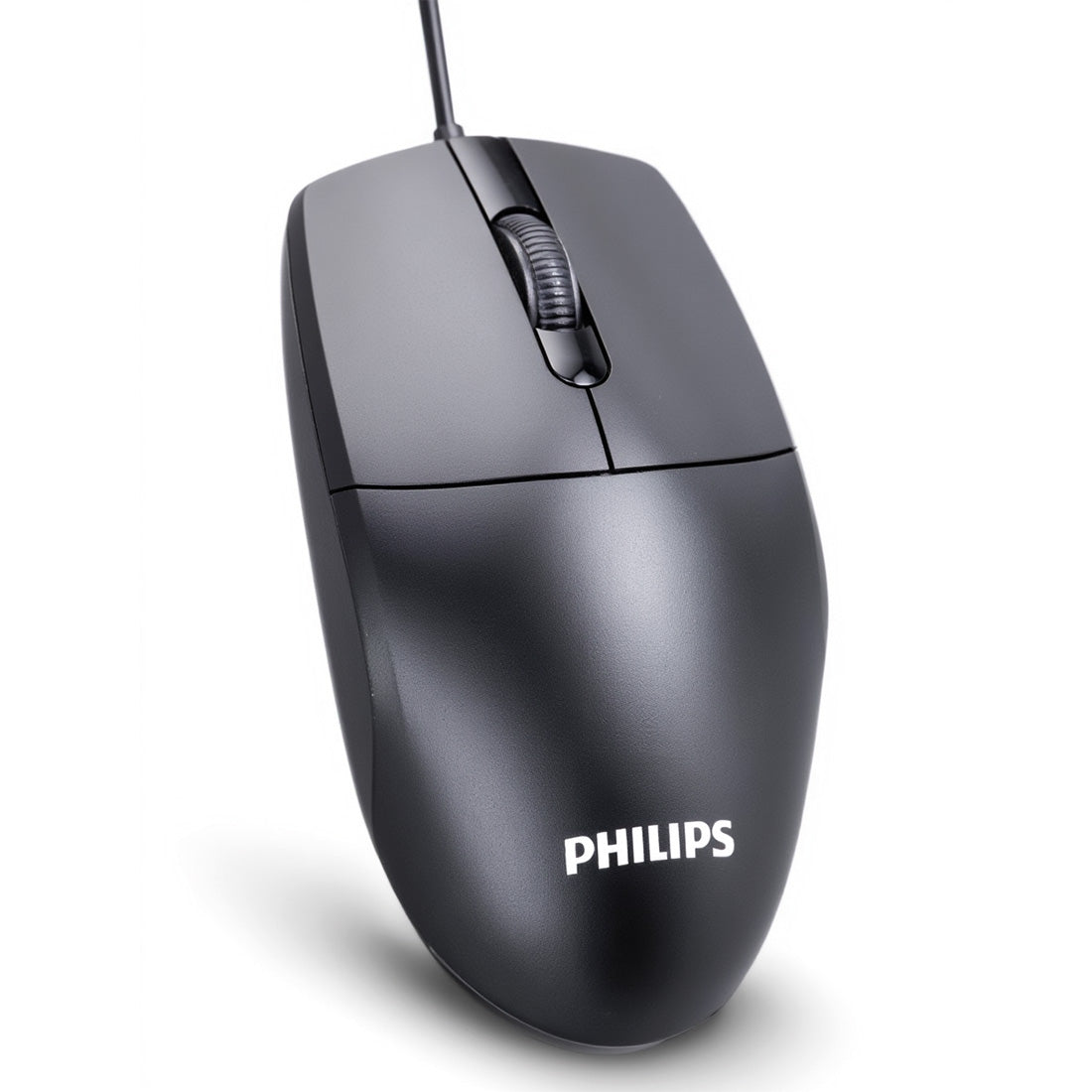 PHILIPS SPK7247 BLACK WIRED MOUSE