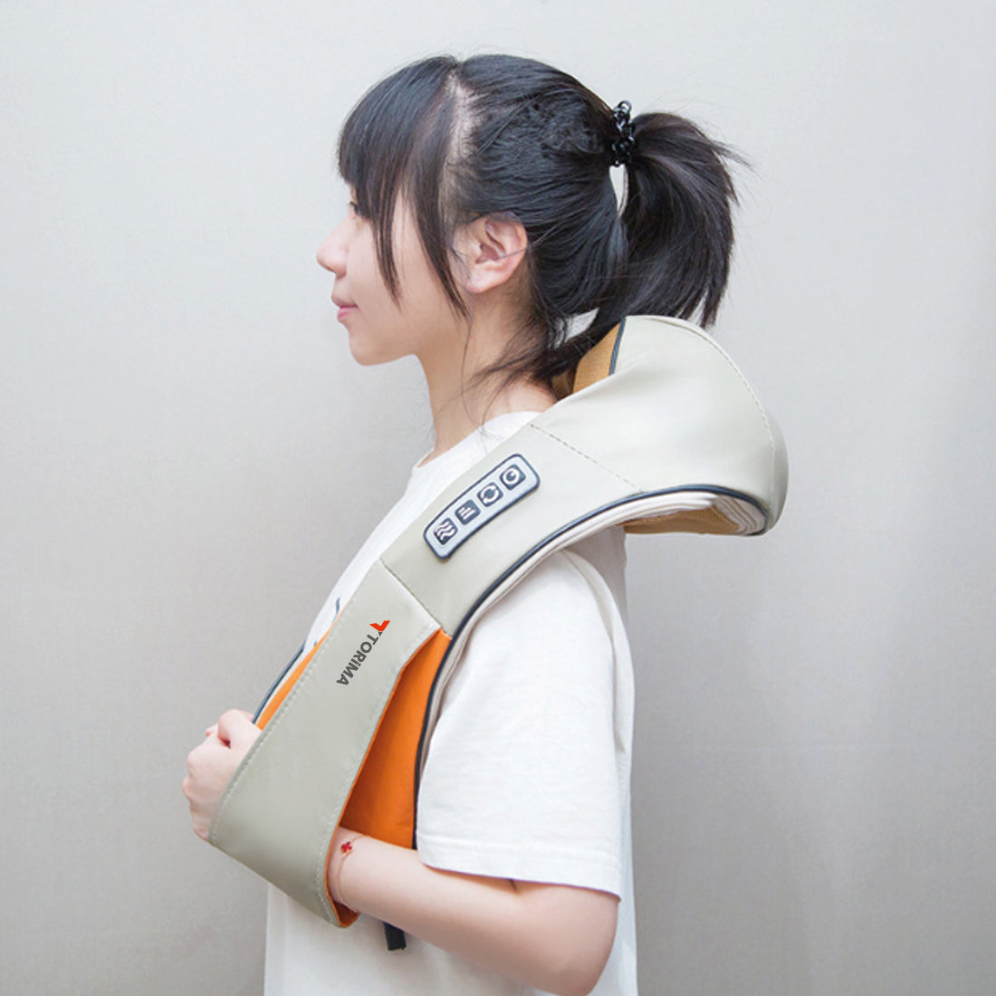 TORİMA QY-666 CREAM VIBRATION NECK MASSAGER DEVICE