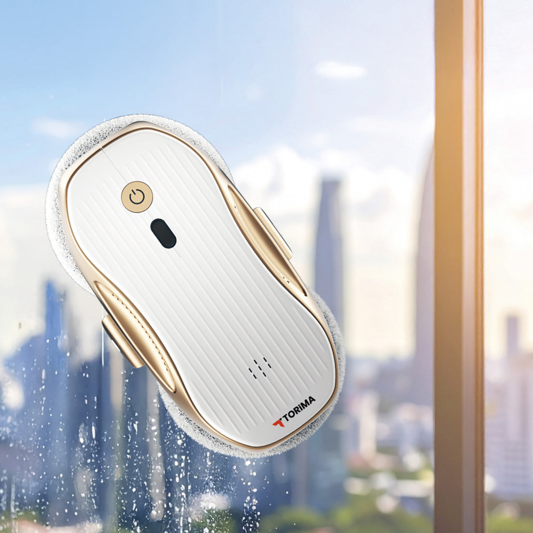 TORİMA S10 WHITE+GOLD WINDOW CLEANING ROBOT