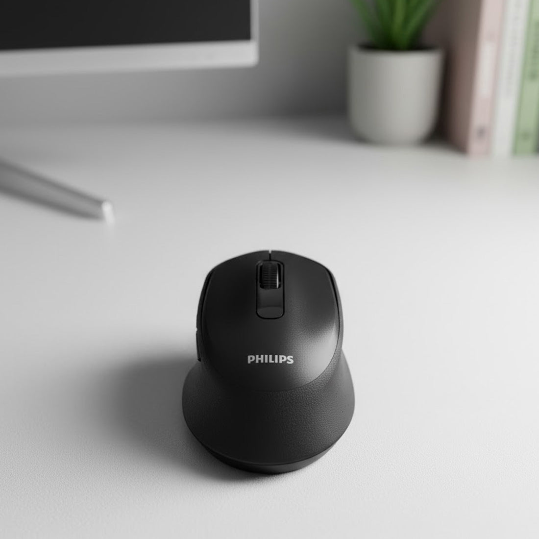 PHILIPS SPK7448 BLACK WIRELESS MOUSE
