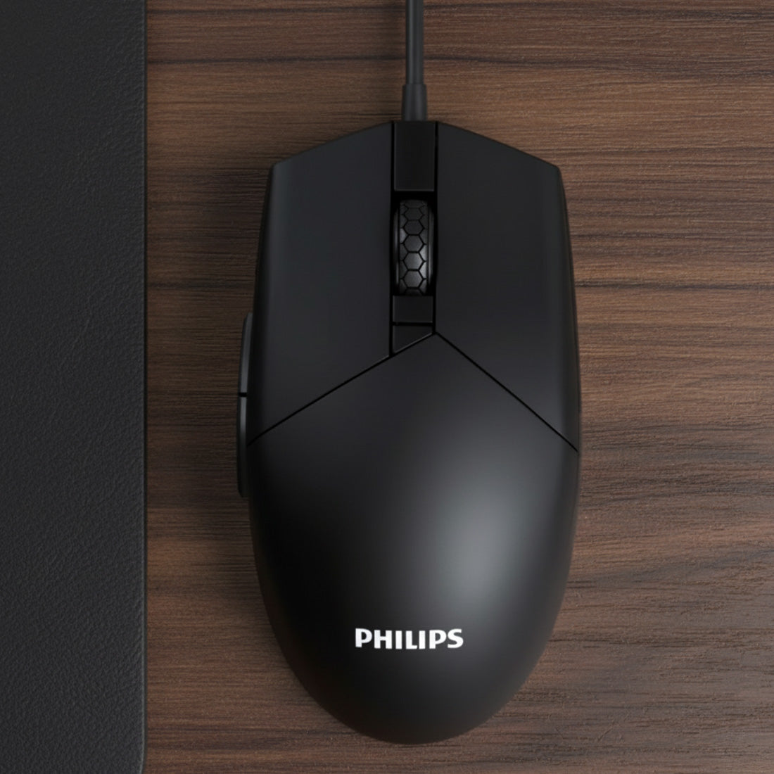 PHILIPS SPK9304 BLACK WIRED GAMING MOUSE