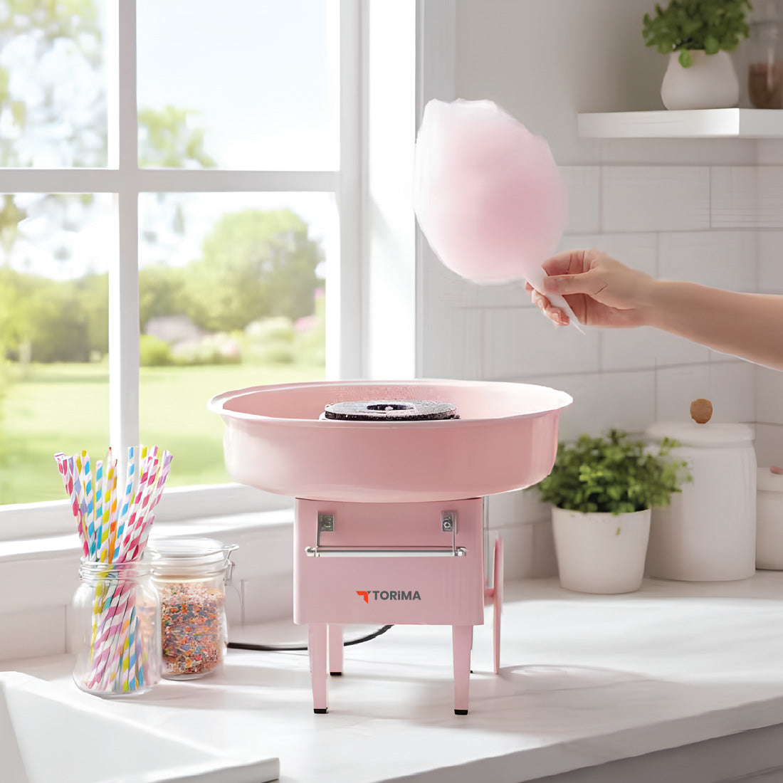 TORİMA TCCM-01 PINK COTTON CANDY MACHINE