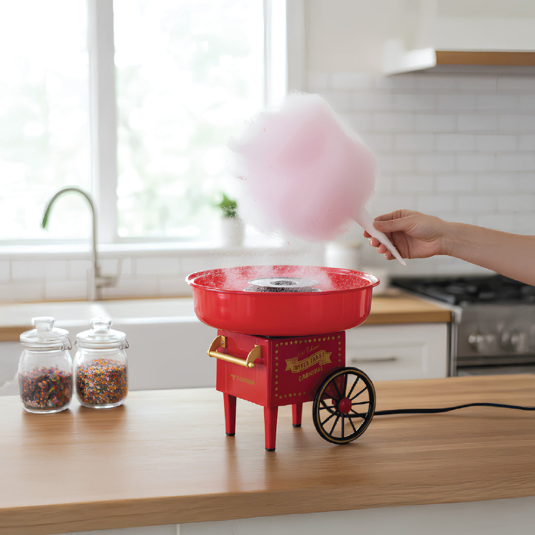 TORİMA TCCM-01 RED COTTON CANDY MACHINE