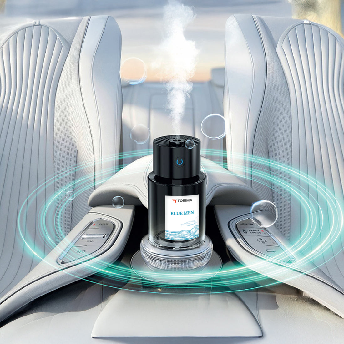 TORİMA TCF-03 BLACK BLUE MEN DRAGON CAR AROMA DIFFUSER