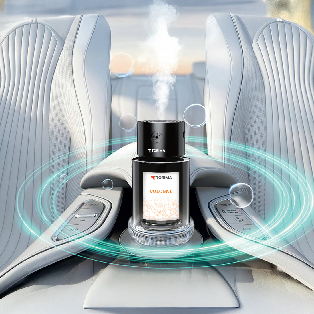 TORİMA TCF-03 BLACK COLOGNE CAR AROMA DIFFUSER