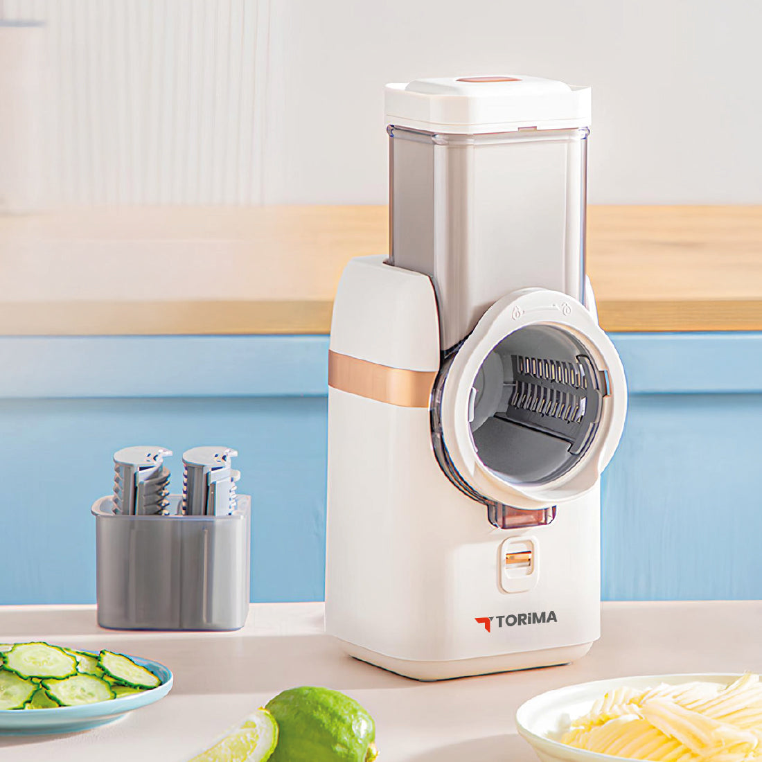 TORİMA TFS-01 CREAM ELECTRIC FOOD SLICER