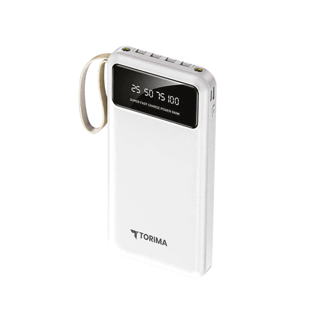 TORİMA 10000 MAH POWERBANK  TRM-1011 WHİTE