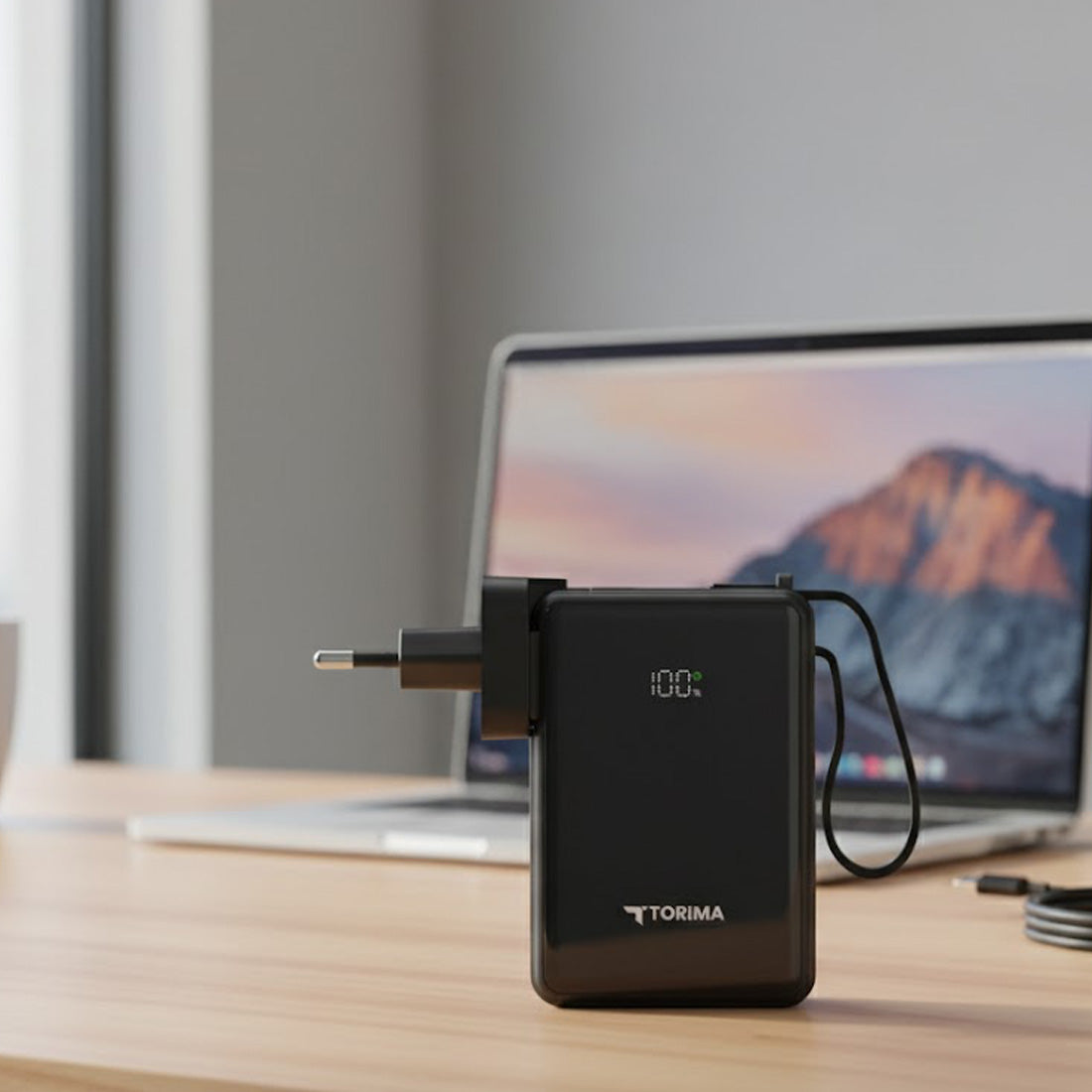 TORİMA TRM-1017 BLACK 10000 MAH POWERBANK