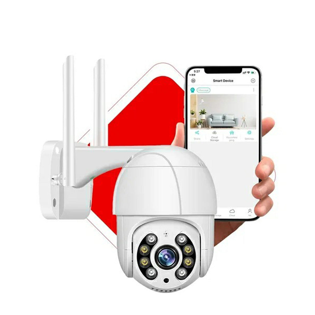 TORİMA TRM-CMR41 WHITE 360 WI-FI SECURITY PRO CAME