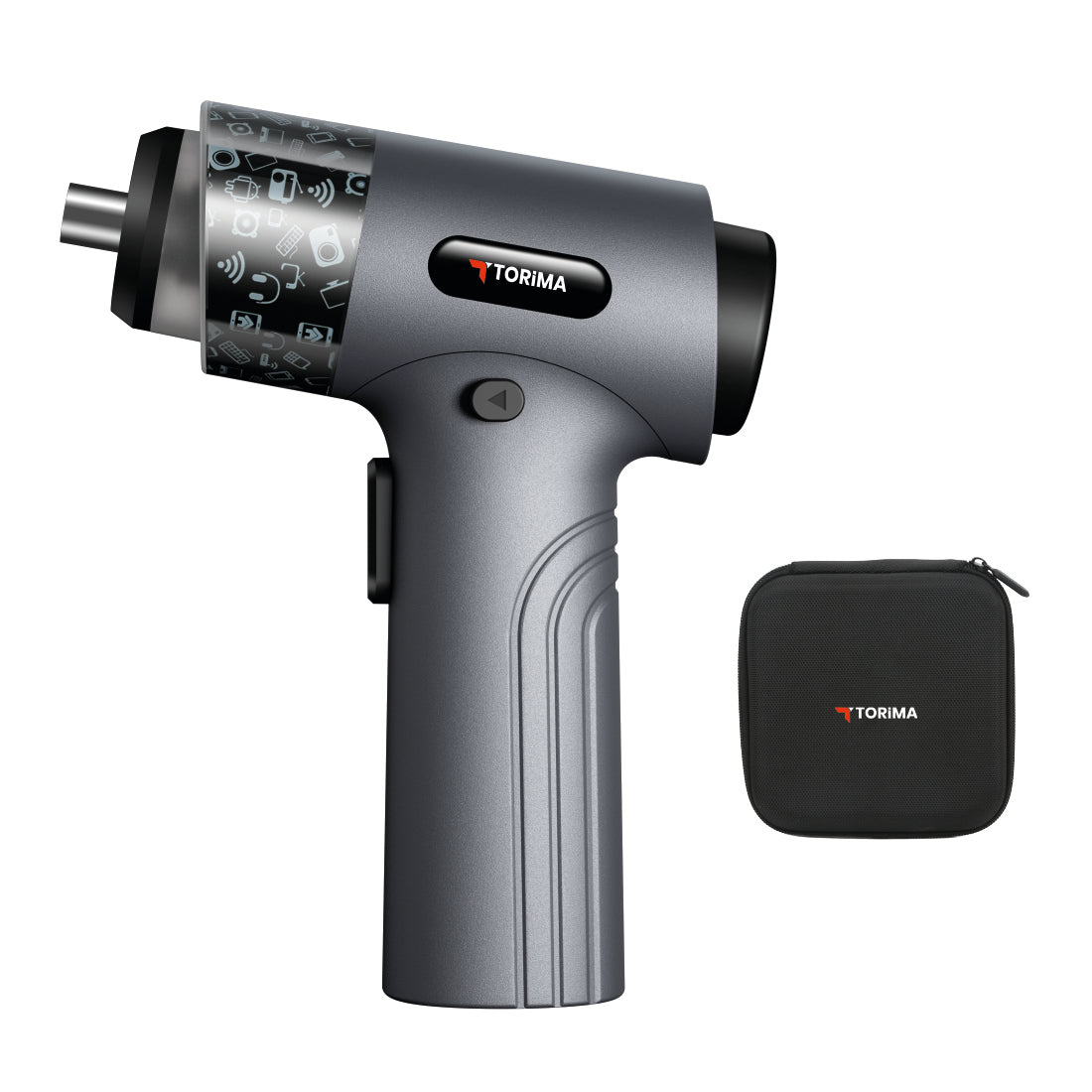 TORİMA TTS-01 GRAY ELECTRIC SCREWDRIVER SET