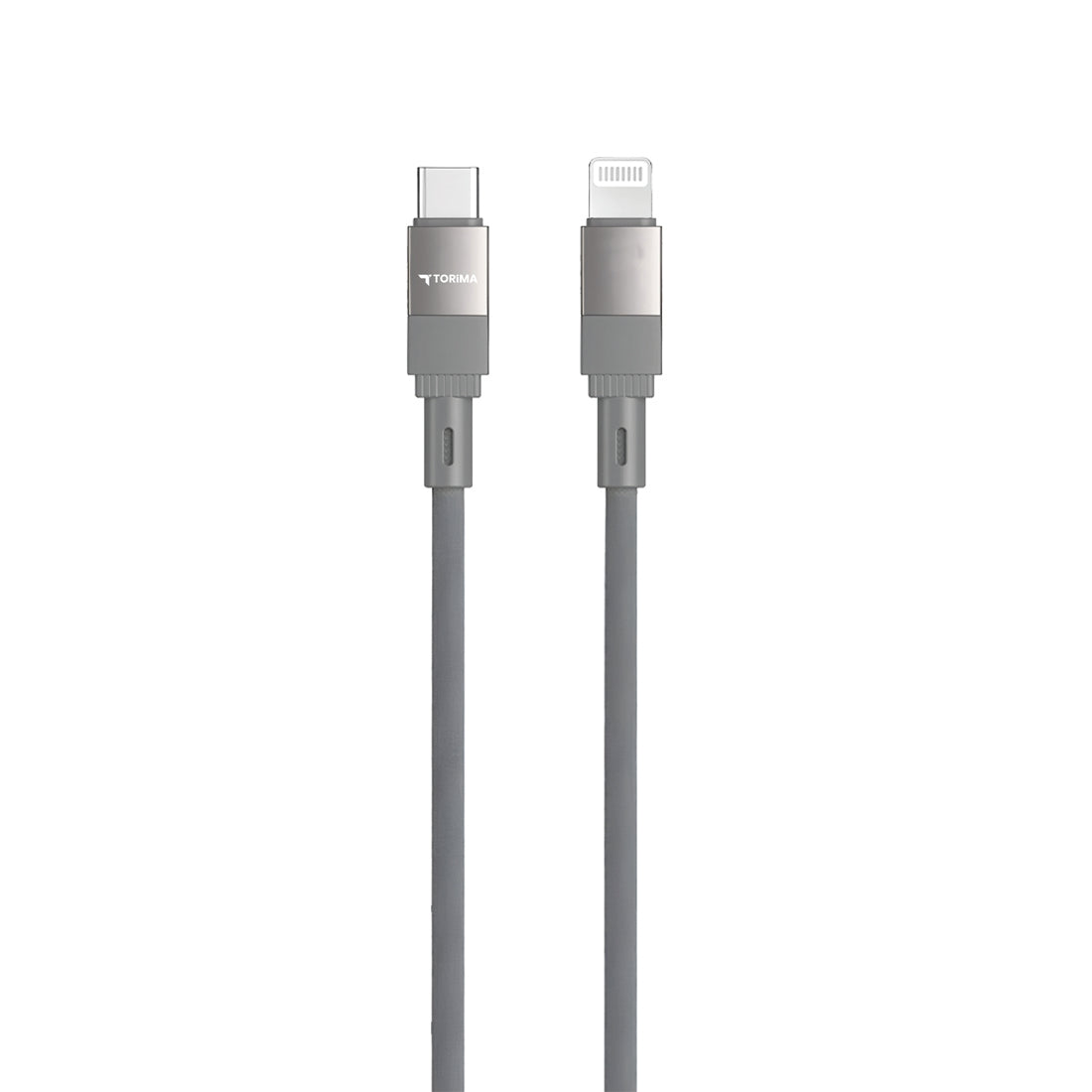 TORİMA U18 GRAY TYPE-C TO LIGHTNING CABLE