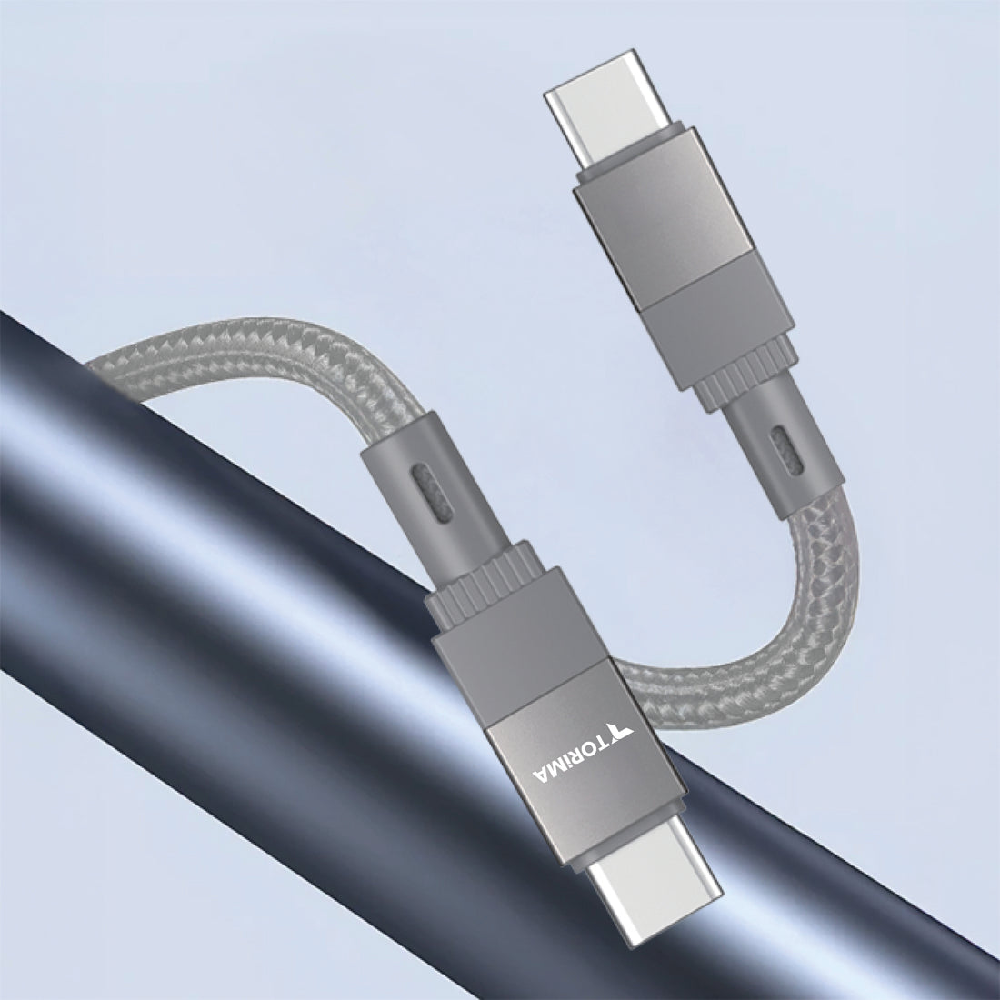 TORİMA U18 GRAY TYPE-C TO TYPE-C CABLE