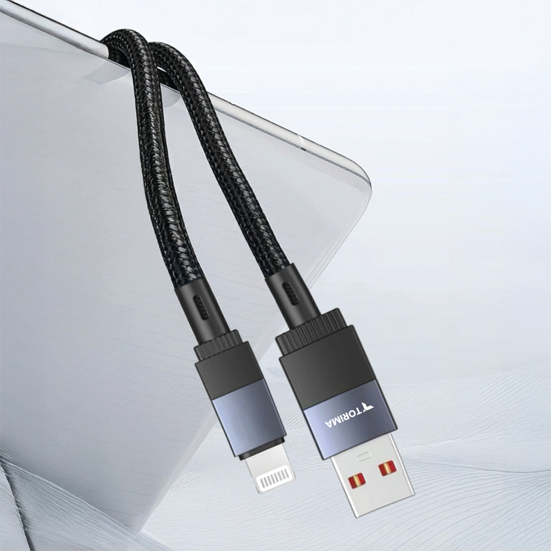 TORİMA U18 BLACK USB TO LIGHTNING CABLE