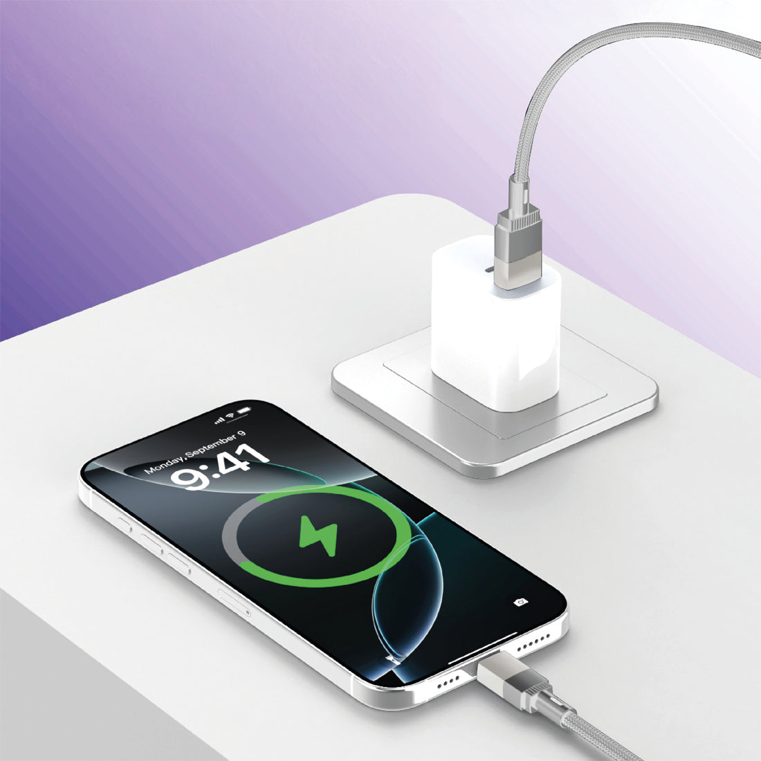 TORİMA U18 GRAY USB TO TYPE-C CABLE