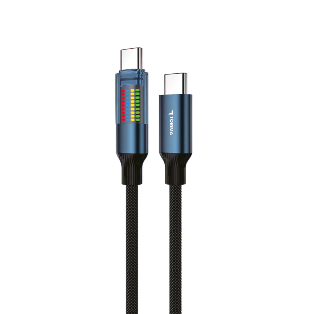 TORİMA U21 BLACK TYPE-C TO TYPE-C CABLE