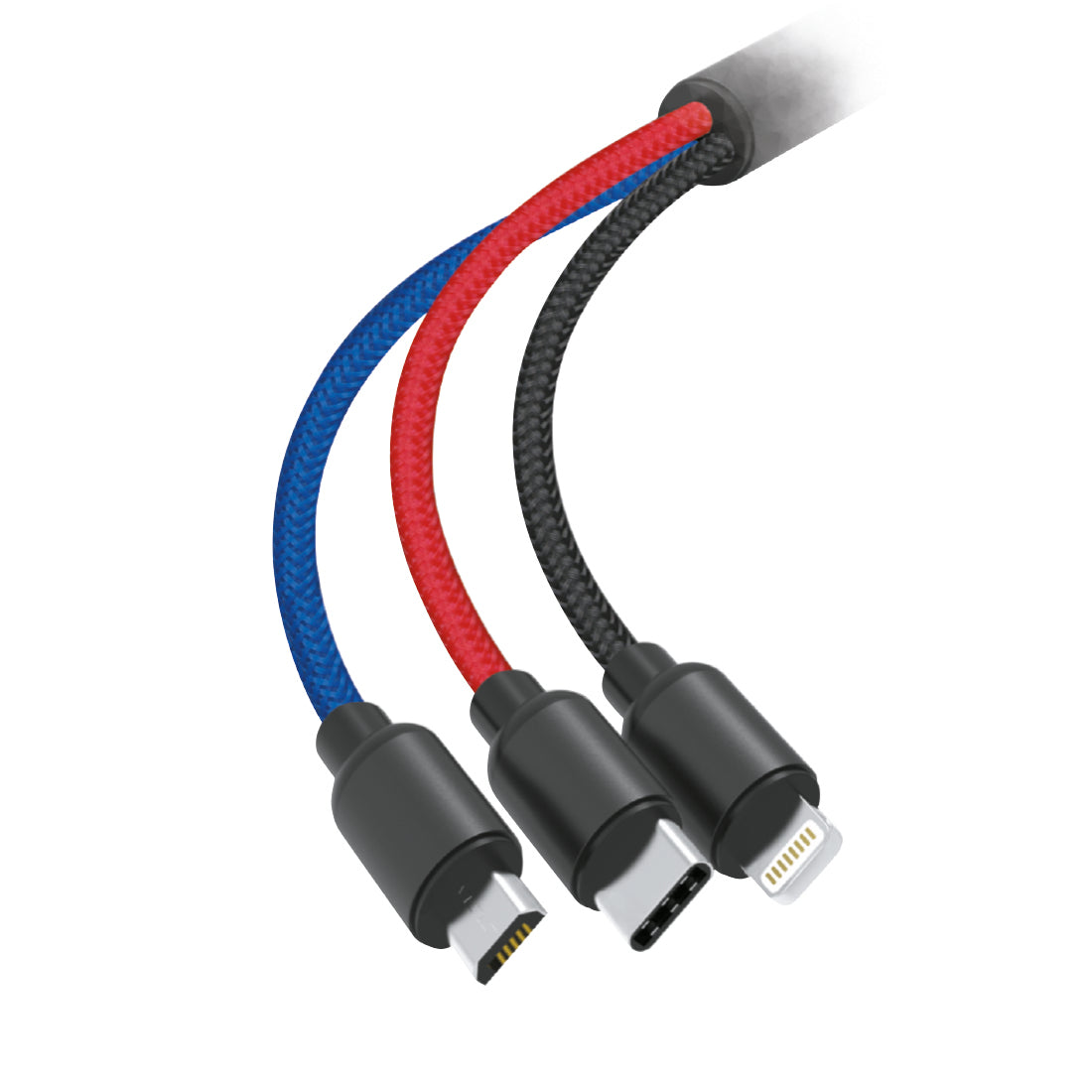 TORİMA 3 IN 1 CABLE 1,2M BLACK U35